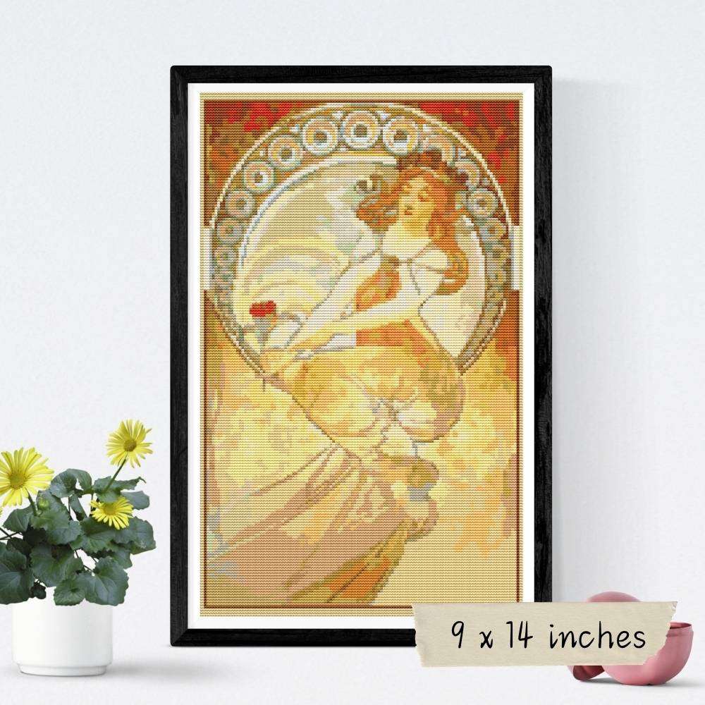 Painting Cross Stitch Pattern