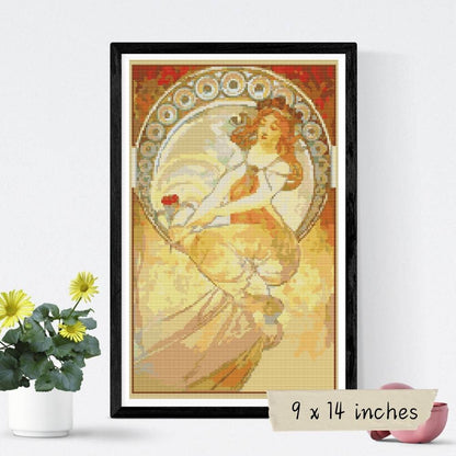 Painting Cross Stitch Pattern