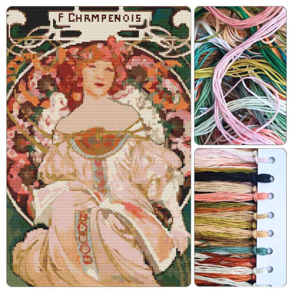 Champenois Cross Stitch Kit