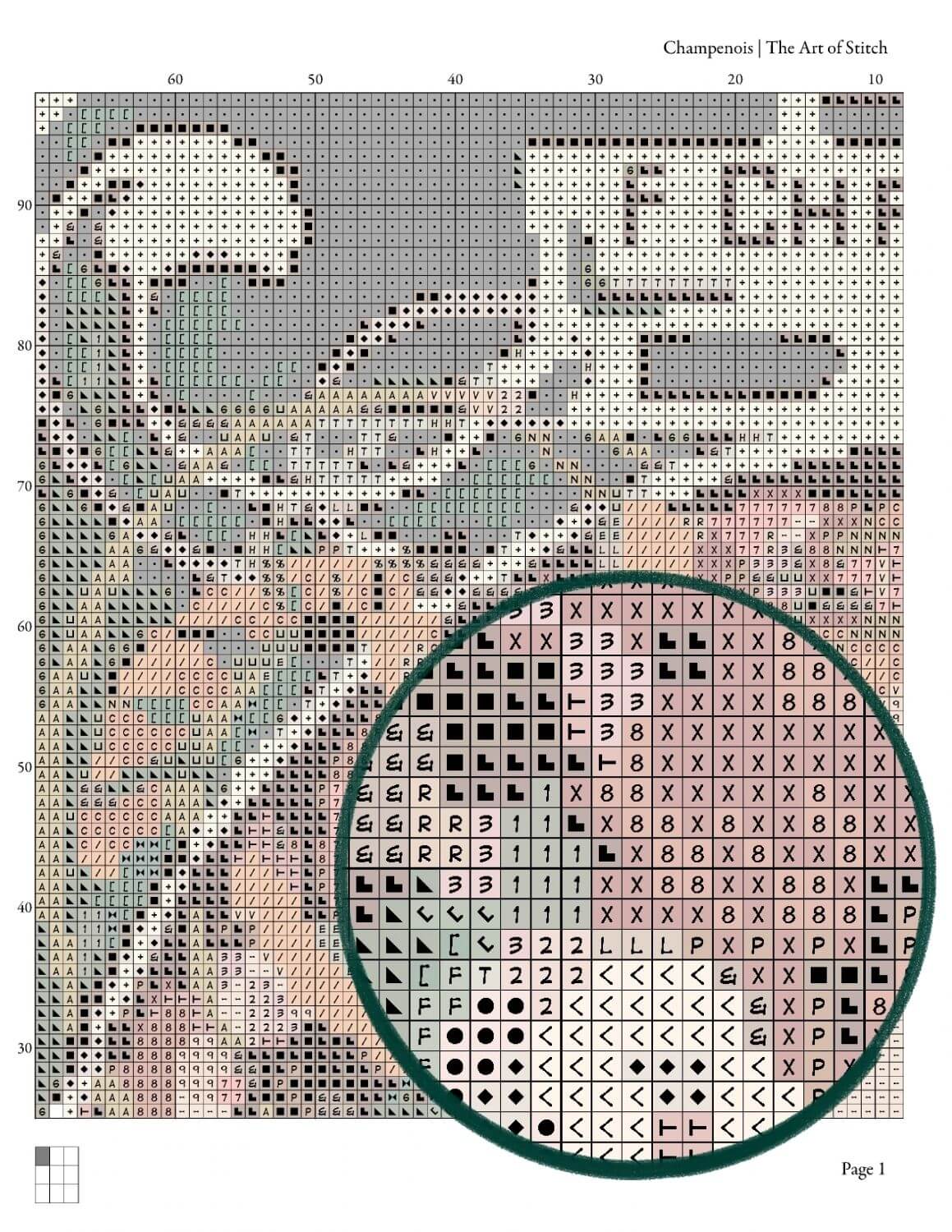 Champenois Cross Stitch Kit