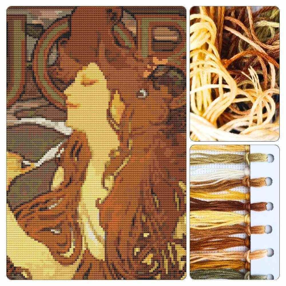 Job Cross Stitch Kit