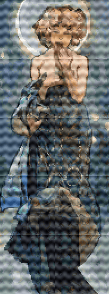 Claire Du Lune Cross Stitch Kit