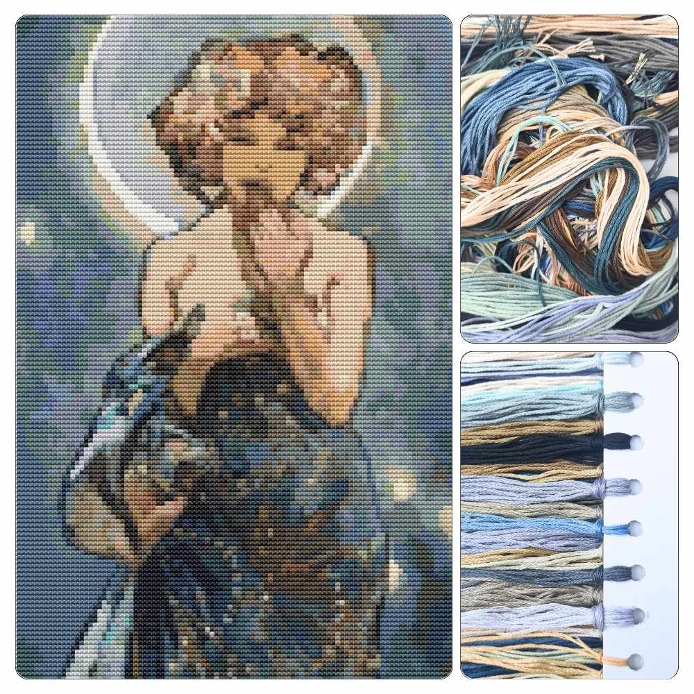 Claire Du Lune Cross Stitch Kit