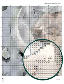 Claire Du Lune Cross Stitch Pattern