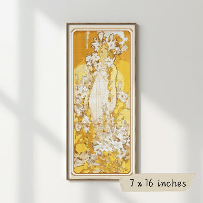 Lily Cross Stitch Pattern