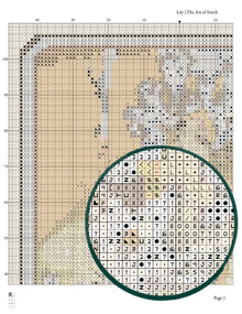 Lily Cross Stitch Pattern