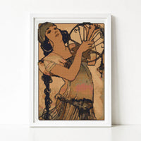 Salome Cross Stitch Pattern - Premium Cross Stitch Pattern - Alphonse Mucha