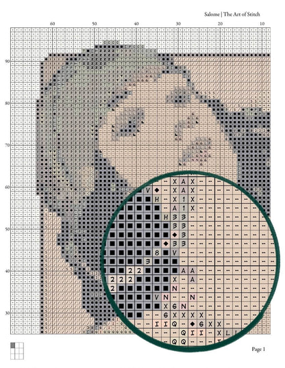 Salome Cross Stitch Kit