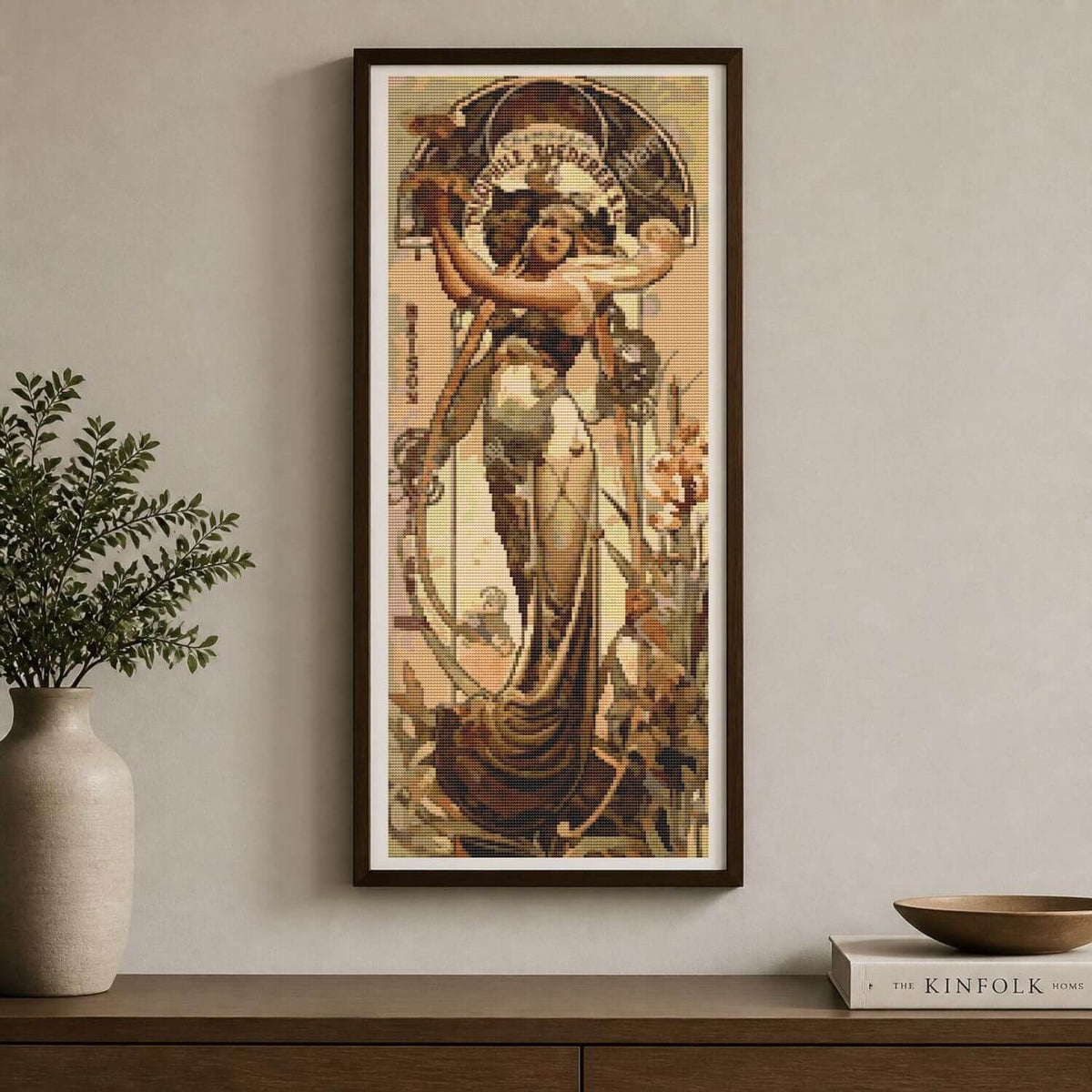 Theophile Roederer's Champagne Cross Stitch Kit