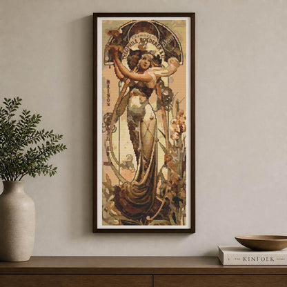Theophile Roederer's Champagne Cross Stitch Kit