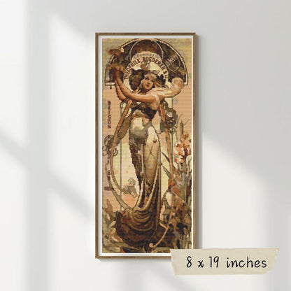 Theophile Roederer's Champagne Cross Stitch Pattern