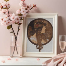 Byzantine Heads: Brunette Cross Stitch Kit
