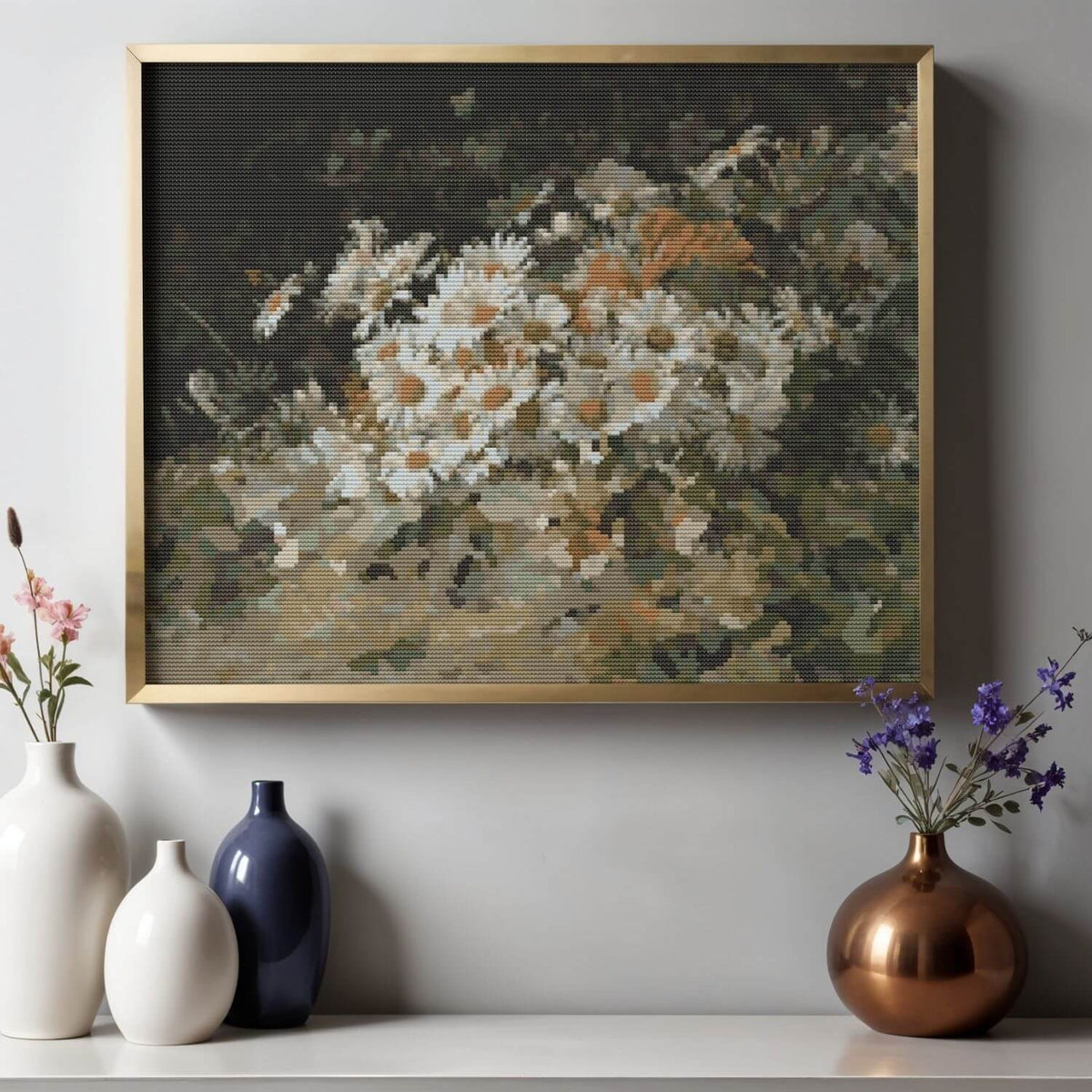 Wild Flowers Cross Stitch Kit