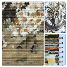 Wild Flowers Cross Stitch Kit - Premium Cross Stitch Kit - William Jabez Muckley
