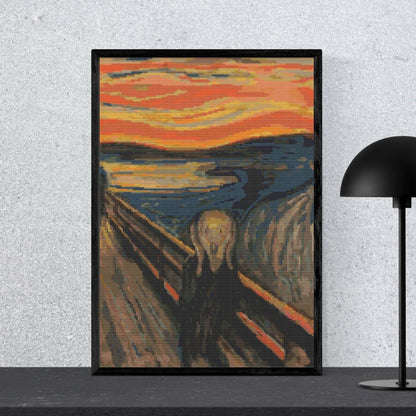 The Scream Cross Stitch Pattern