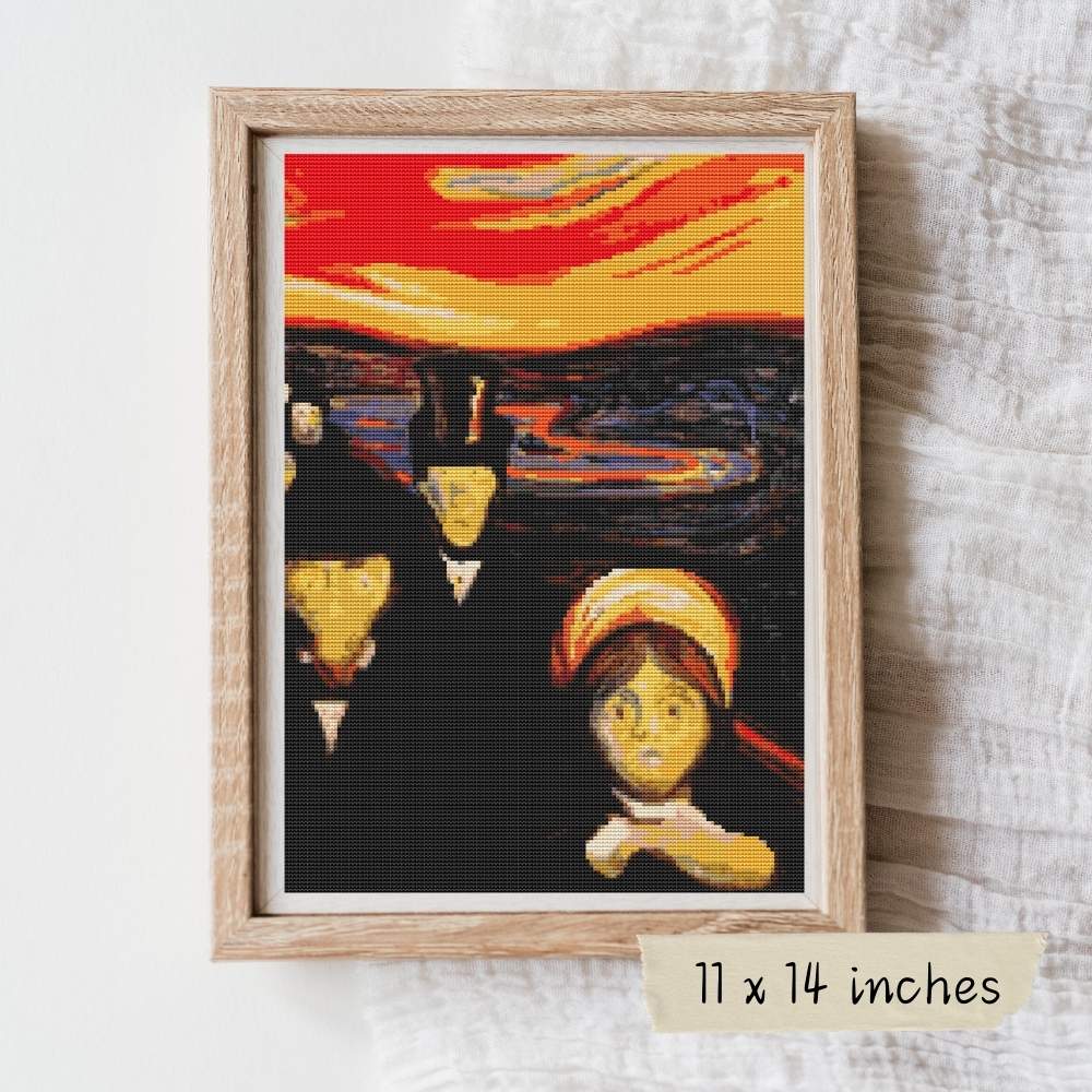 Anxiety Cross Stitch Kit