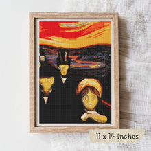 Anxiety Cross Stitch Pattern