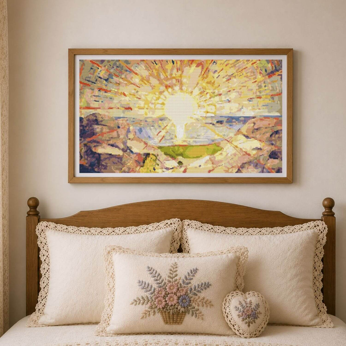 The Sun Cross Stitch Kit