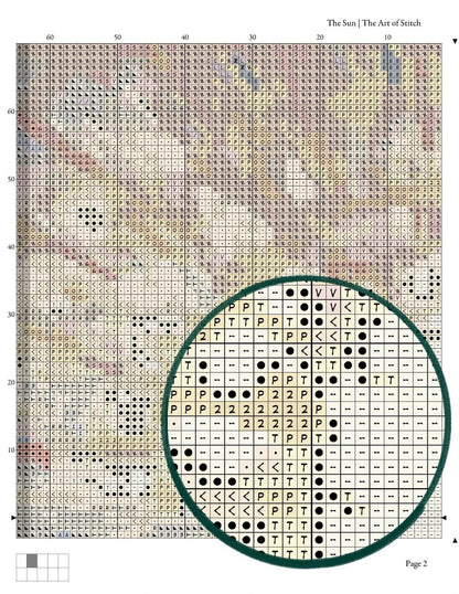 The Sun Cross Stitch Kit
