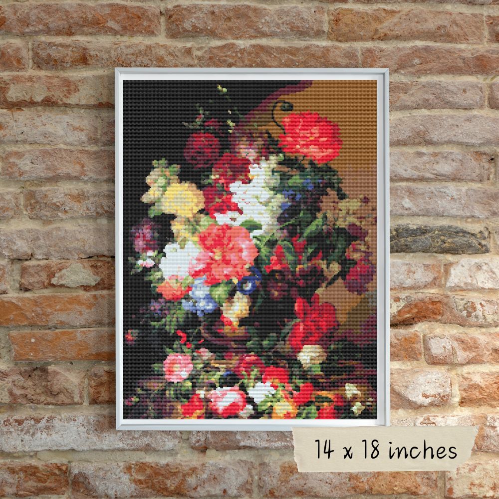 Flowers Cross Stitch Pattern | Joseph Nigg