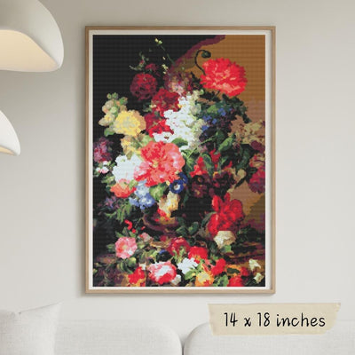 Flowers Cross Stitch Pattern