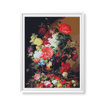 Flowers Cross Stitch Pattern | Joseph Nigg