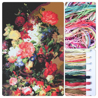 Flowers Cross Stitch Kit