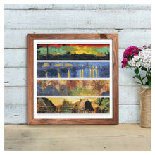 Panel Series featuring Landscapes Cross Stitch Kit | Size: 2 x 10 inches per panel | The Art of Stitch