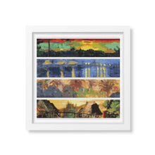 Panel Series featuring Landscapes Cross Stitch Kit | Size: 2 x 10 inches per panel | The Art of Stitch