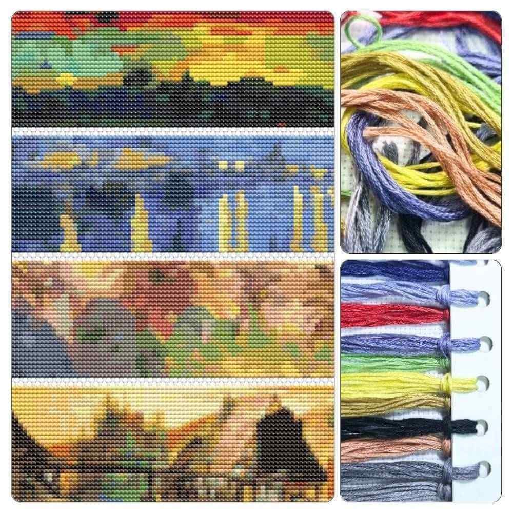 Panel Series featuring Landscapes Cross Stitch Kit