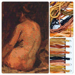 Female Nude from Back Cross Stitch Kit