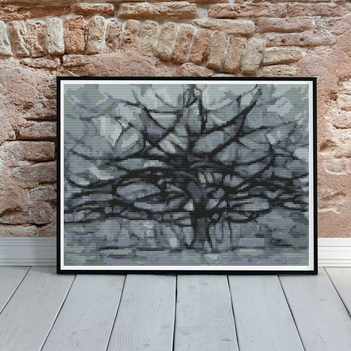 The Gray Tree Cross Stitch Kit