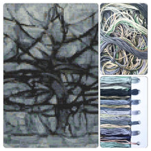 The Gray Tree Cross Stitch Kit - Premium Cross Stitch Kit - Piet Mondrian