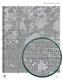 The Gray Tree Cross Stitch Pattern