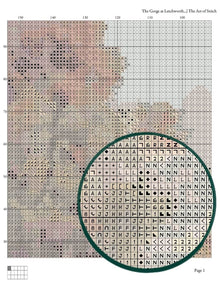 The Gorge at Letchworth Park Cross Stitch Pattern
