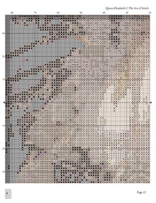 The Rainbow Portrait of Queen Elizabeth I Cross Stitch Pattern