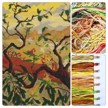 Japanese Style Landscape Cross Stitch Kit - Premium Cross Stitch Kit - Paul Ranson