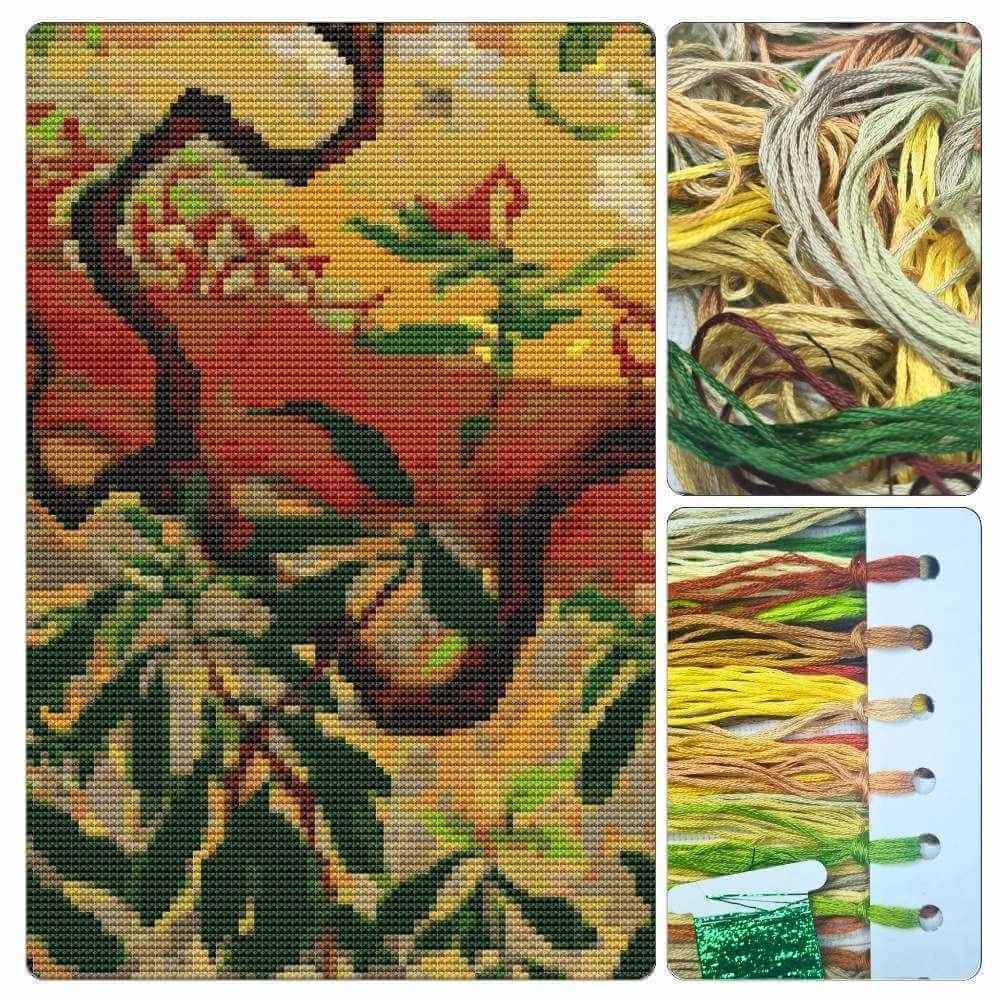 Japanese Style Landscape Cross Stitch Kit