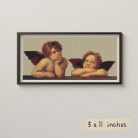The Sistine Madonna Cross Stitch Kit - Premium Cross Stitch Kit - Raphael