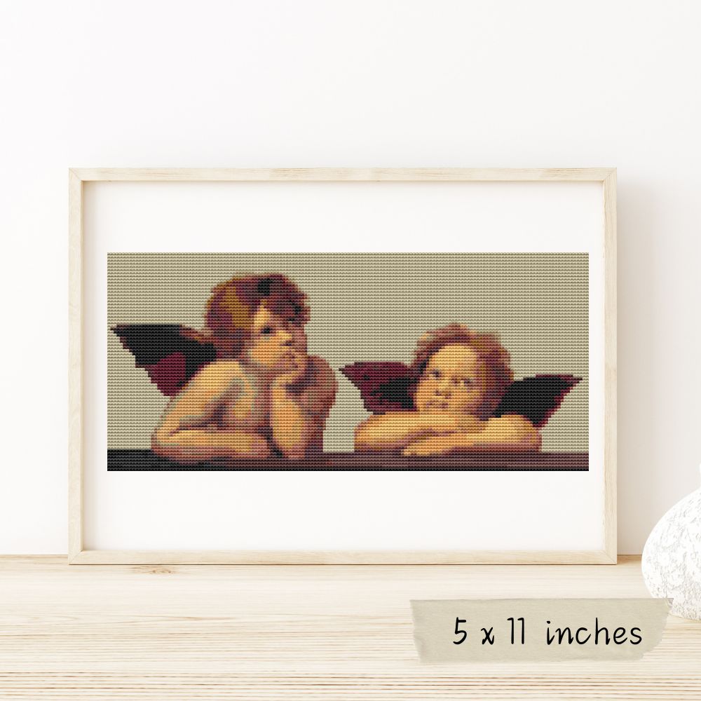 The Sistine Madonna Cross Stitch Pattern | Raphael