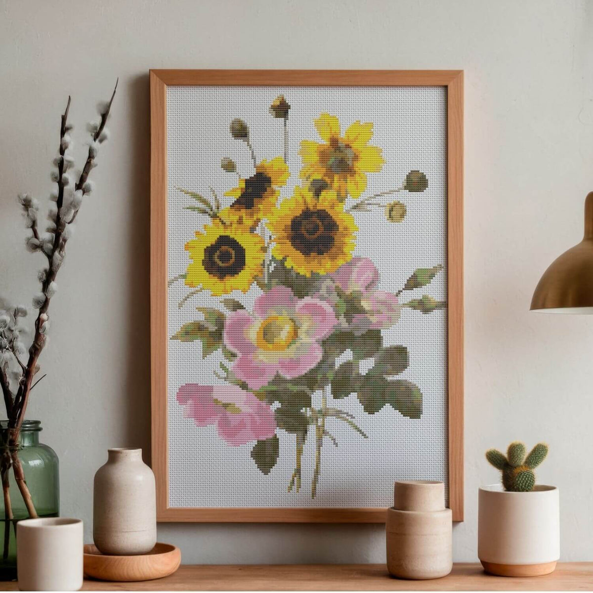 Flowers Cross Stitch Kit