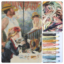 The Luncheon of the Boating Party Cross Stitch Kit - Premium Cross Stitch Kit - Pierre - Auguste Renoir