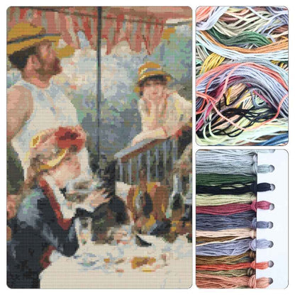 The Luncheon of the Boating Party Cross Stitch Kit