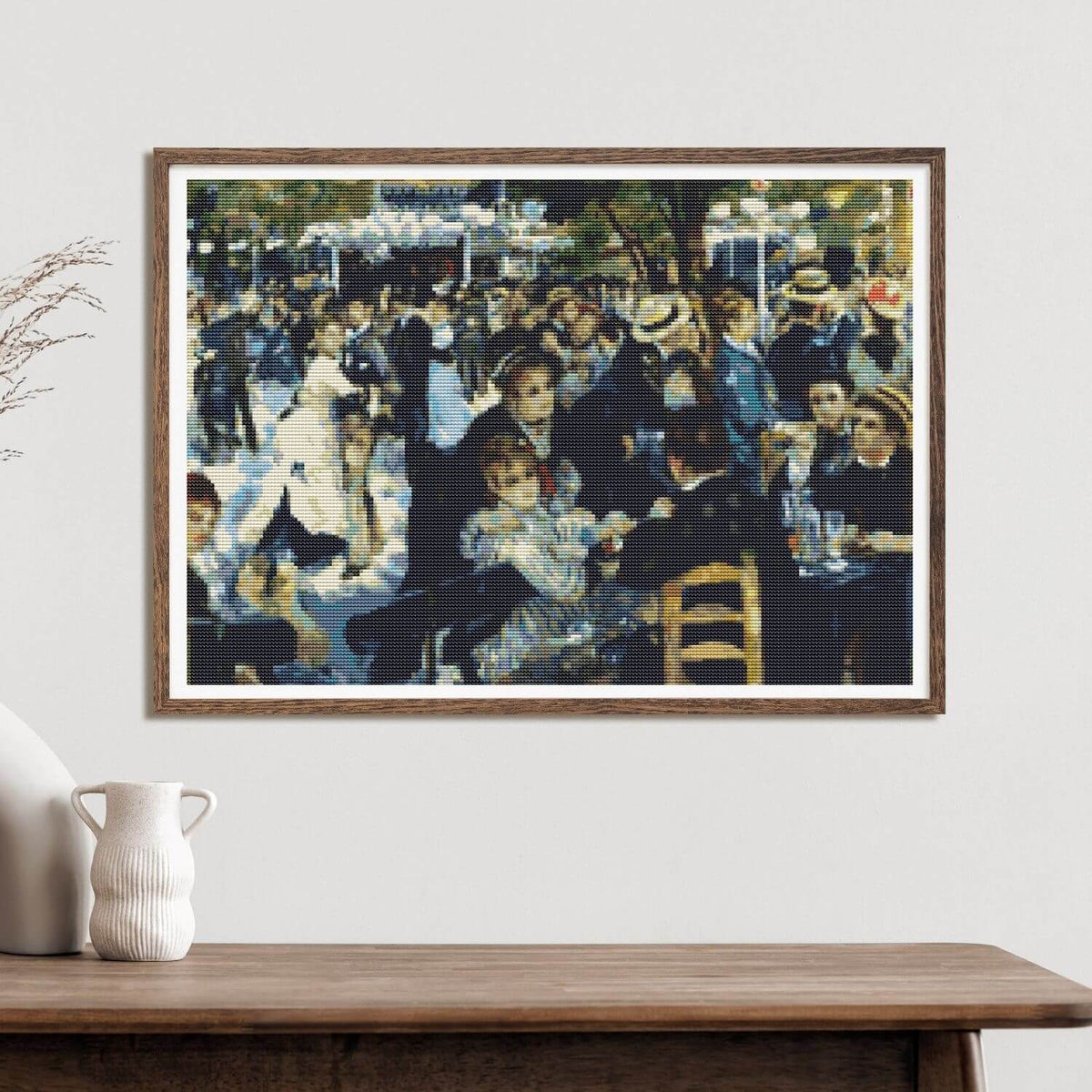 Dance at Le moulin de la Galette Cross Stitch Kit