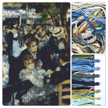 Dance at Le moulin de la Galette Cross Stitch Kit - Premium Cross Stitch Kit - Pierre - Auguste Renoir