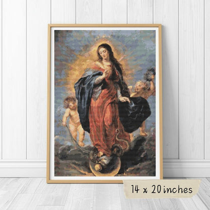 Immaculate Conception Cross Stitch Kit