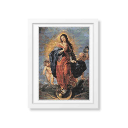 Immaculate Conception Cross Stitch Pattern | Peter Paul Rubens