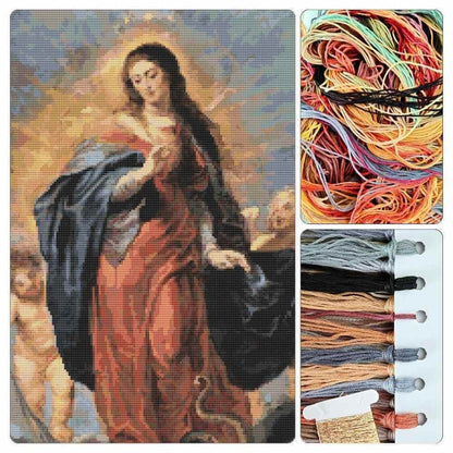 Immaculate Conception Cross Stitch Kit