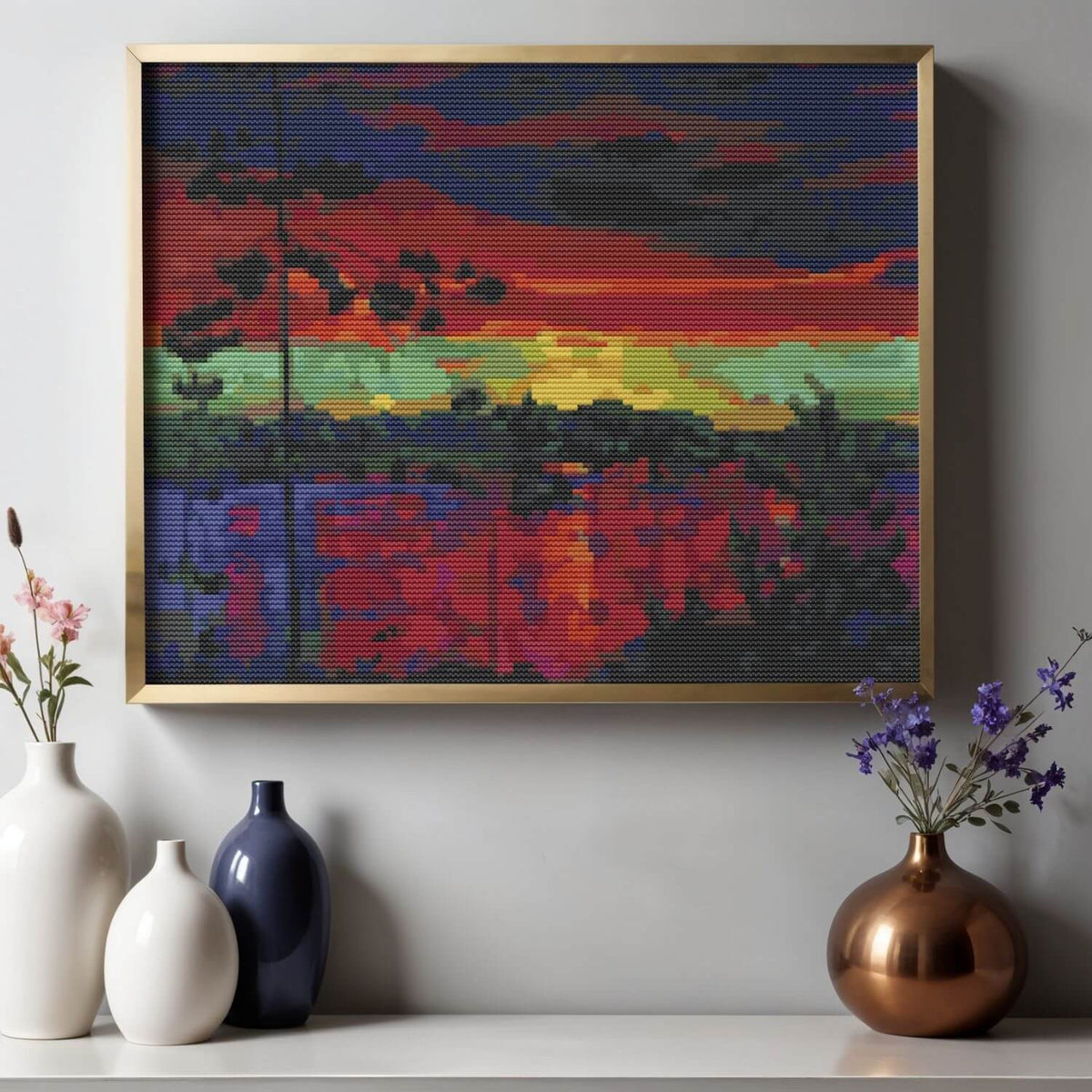 At Sunset Cross Stitch Kit
