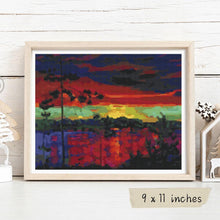 At Sunset Cross Stitch Kit